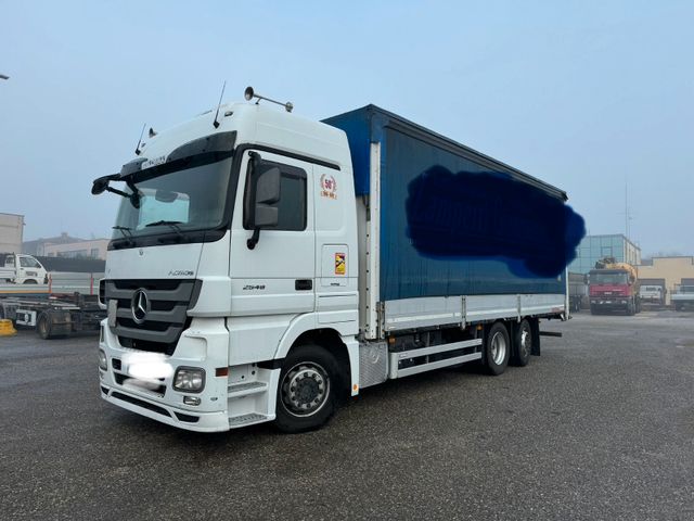 Mercedes-Benz 2548 Actros MP III Pritsche + Plane 6X2 Euro 5