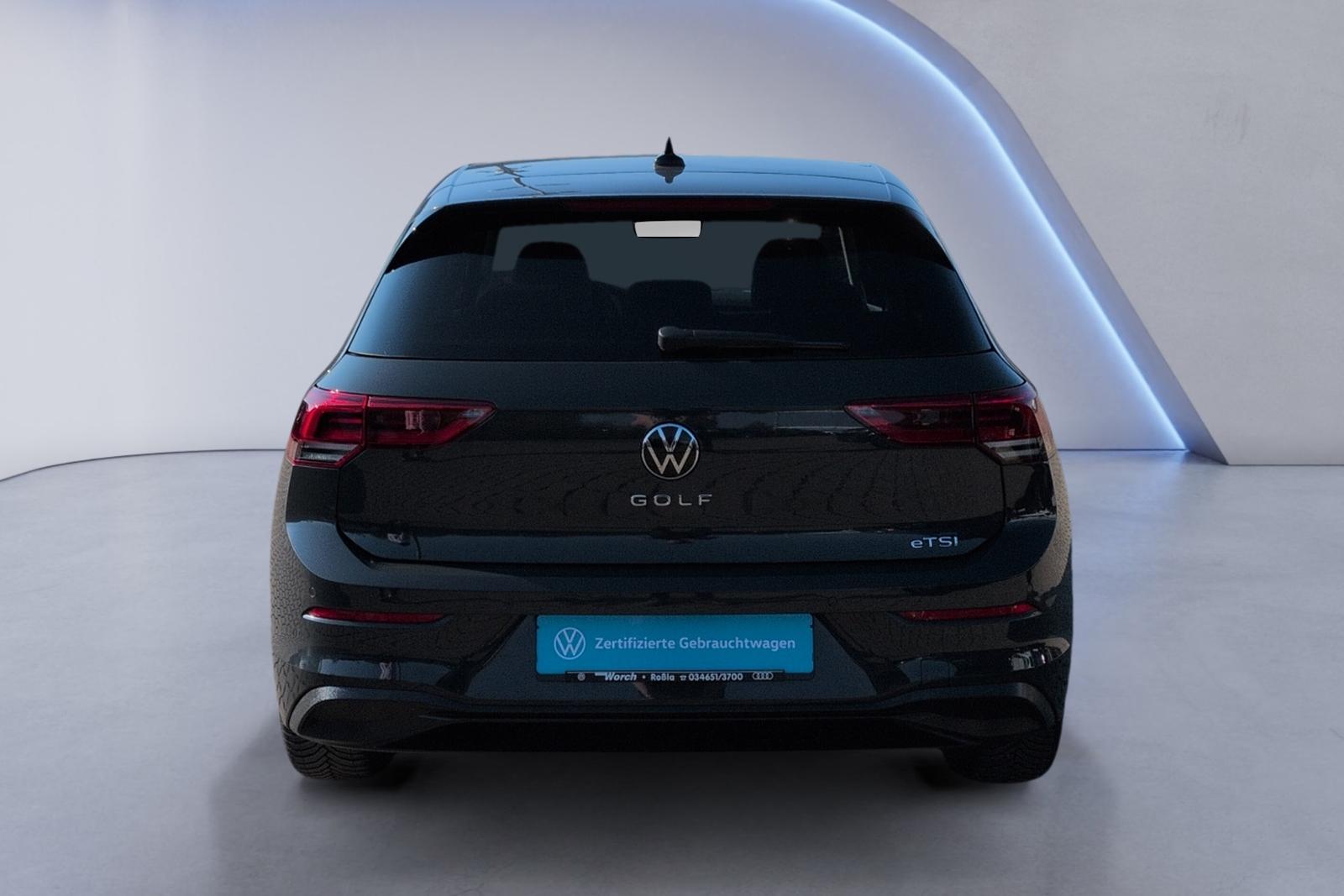 Volkswagen Golf VIII 1.0 eTSI DSG Life LED+ACC+APP+NAVI, миниатюра 4