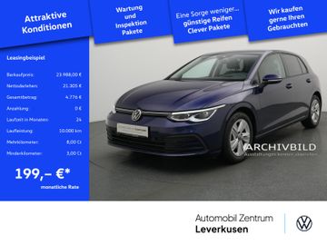Volkswagen Leasingangebot: Volkswagen Golf VIII Life DSG LED PDC CARPLAY VIRT ACC NAVI
