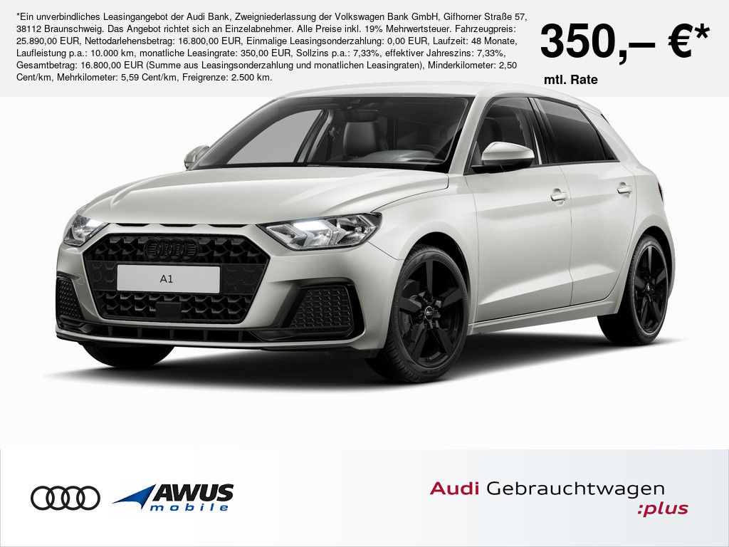 Audi A1 Sportback advanced 30 TFSI 85116 kWPS S troni
