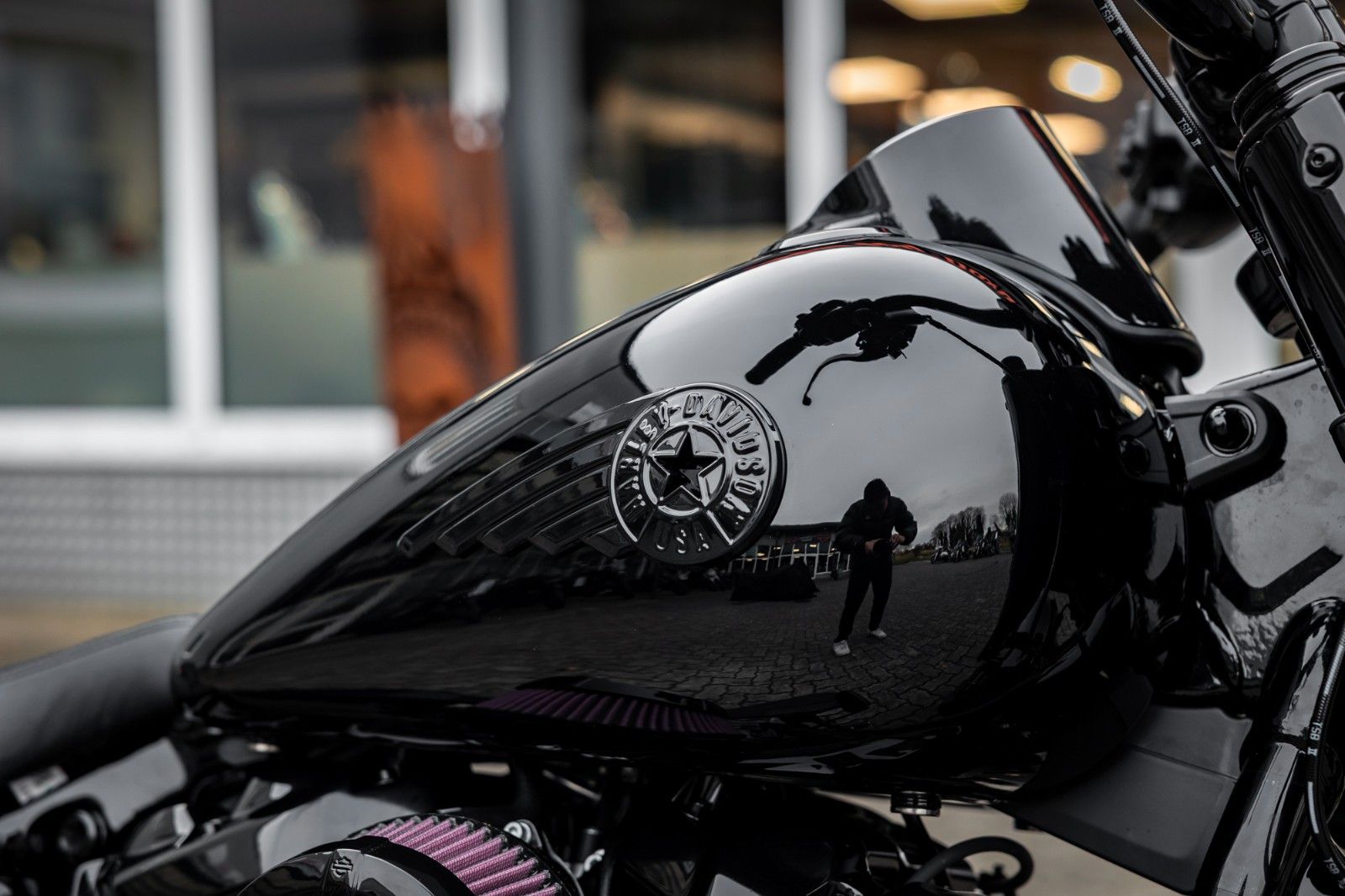 Fahrzeugabbildung Harley-Davidson DARK BOY FLFBS BLACK 117 MY25-H-D Kiel Custom