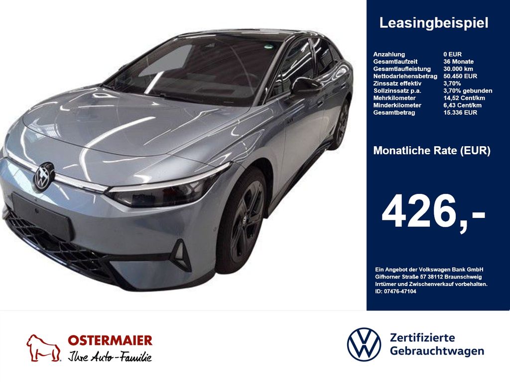 Volkswagen ID.7 GTX 340PS NP.81T ACC.5J-G.WÄRMEPUMPE.AHK.AR