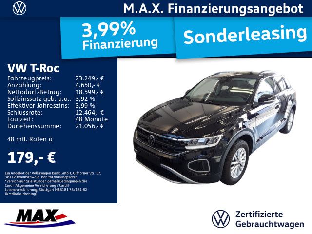 T-Roc 1.0 TSI LIFE LED+NAVI+ALU+APP+PDC+SITZHZG+