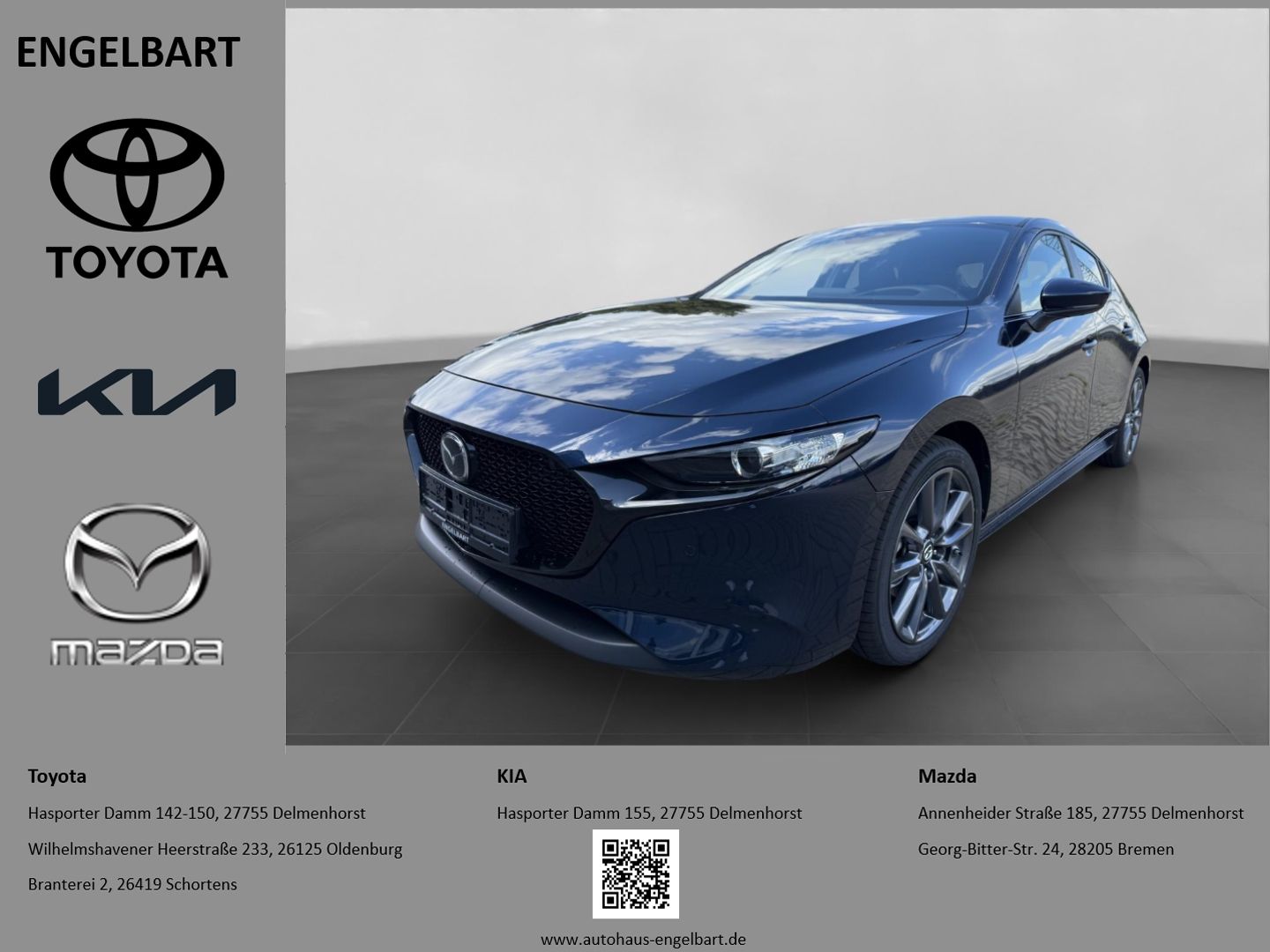 Mazda 3 Centre-Line 2 HUD Navi LED ACC Apple CarPlay A