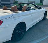 BMW 420i Cabrio/Alpinweiß/Leder Braun/LED/Automatik - BMW 420 in Wiesbaden