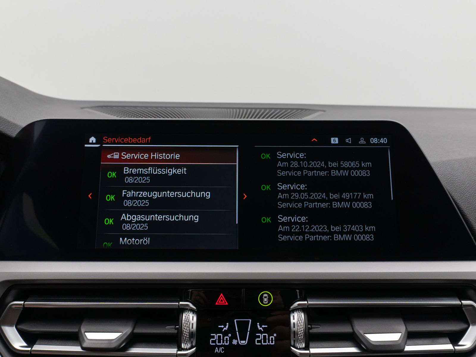 Fahrzeugabbildung BMW 320d DAB CockPitPr Lordos PDC Geschwindigkeitsre
