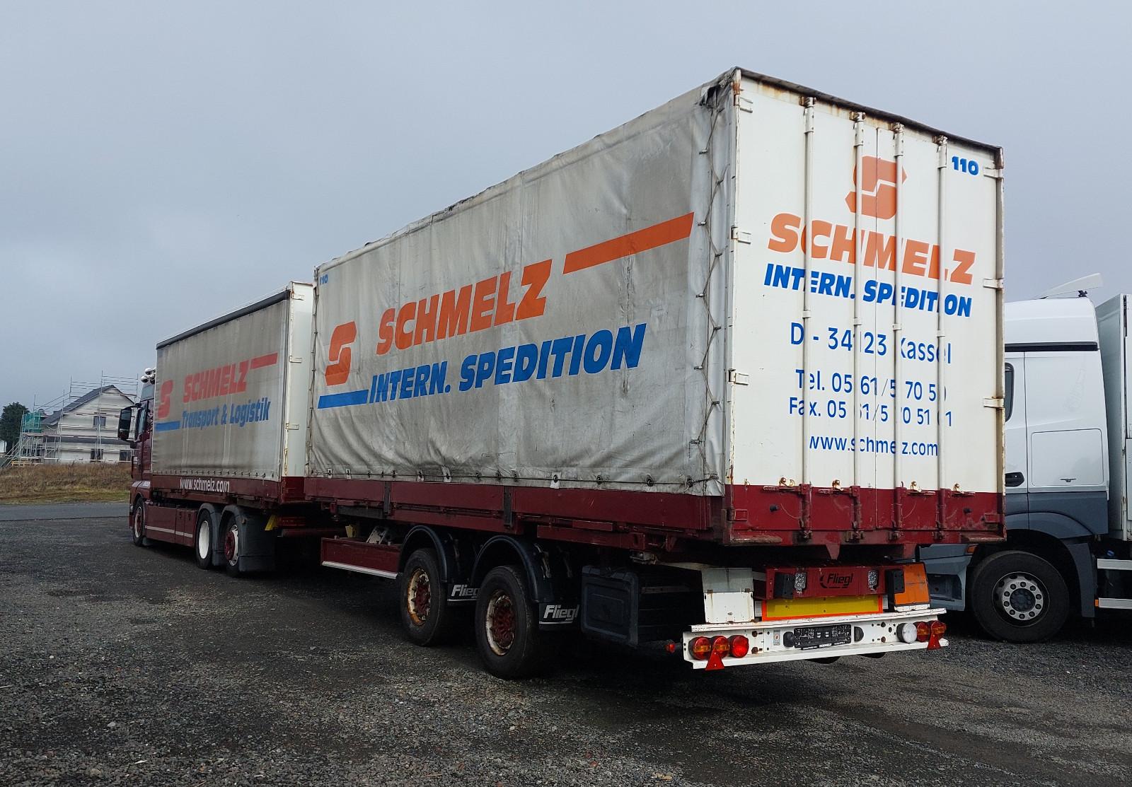 MAN TGX 26.460 BDF + Tandem Anhänger + 2x Brücke