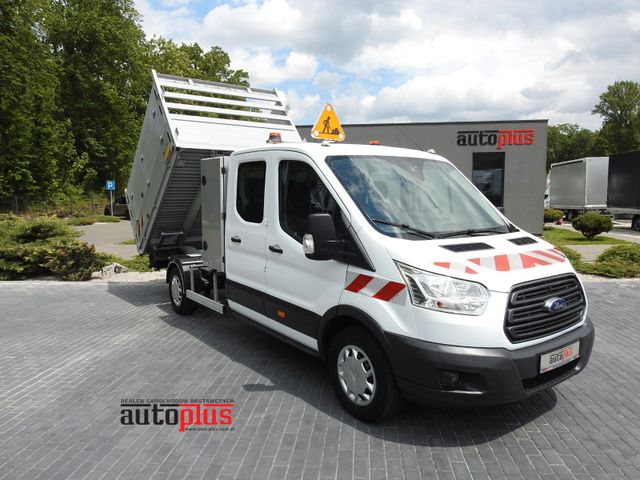 Ford TRANSIT KIPPER DOPPELKABINE DOKA 7 SITZE  A/C