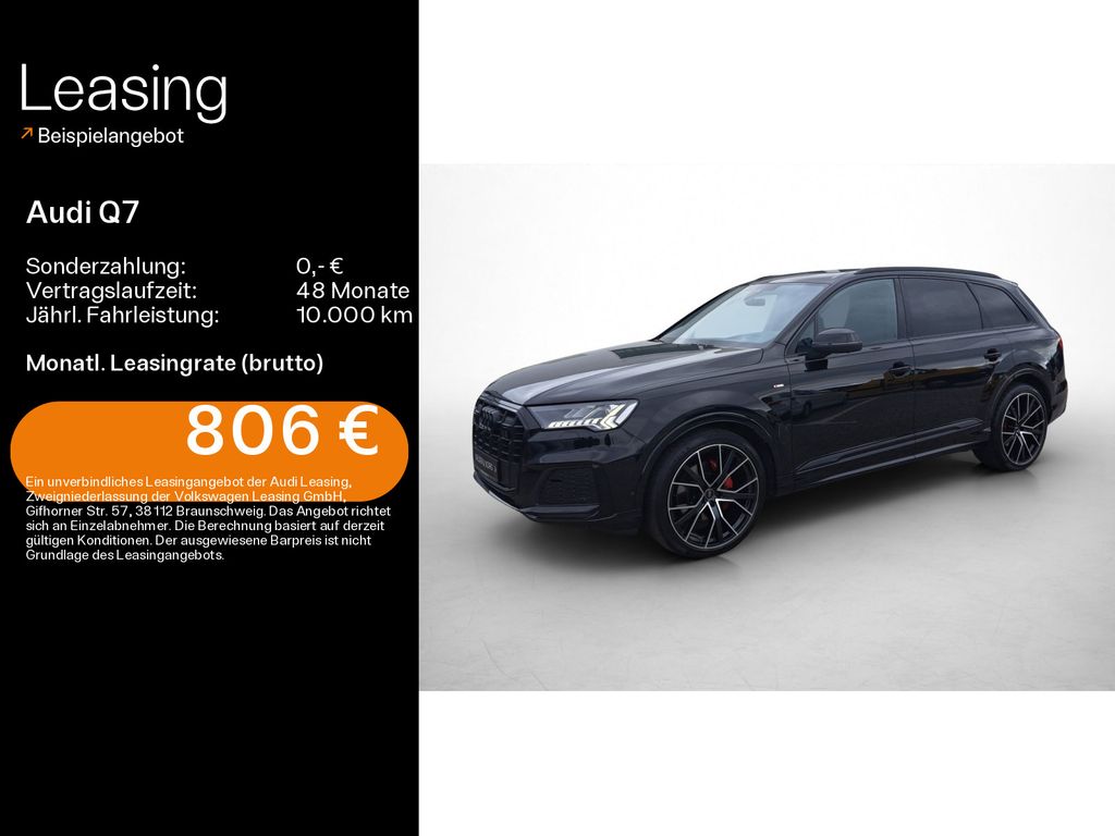 Audi Q7 50 TDI S-line qu.*AHK*RFK*SHZ*MATRIX*HUD*PANO