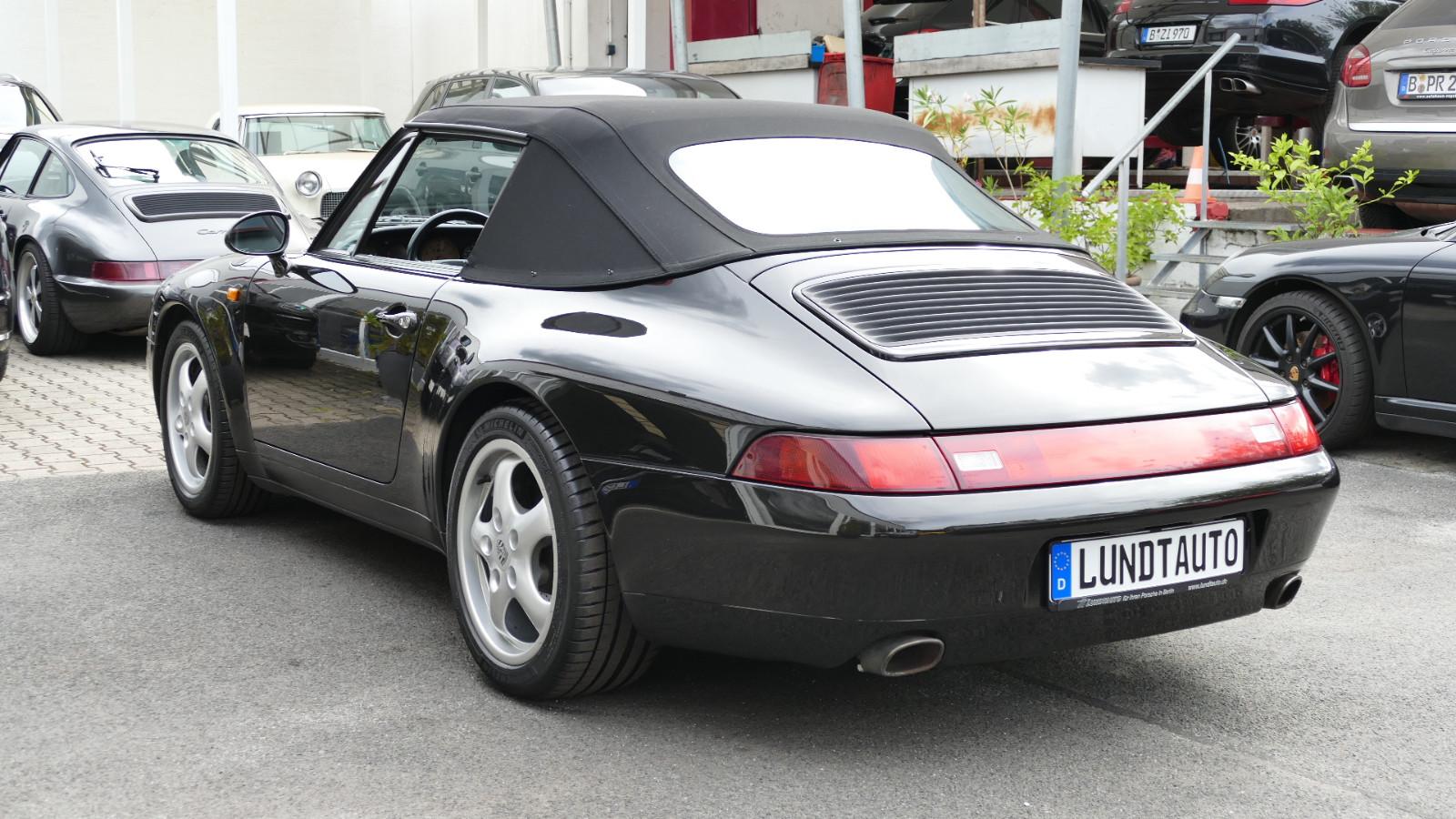 Porsche 993 Carrera 2 Cabrio, Tipt., seit 97 im Besitz