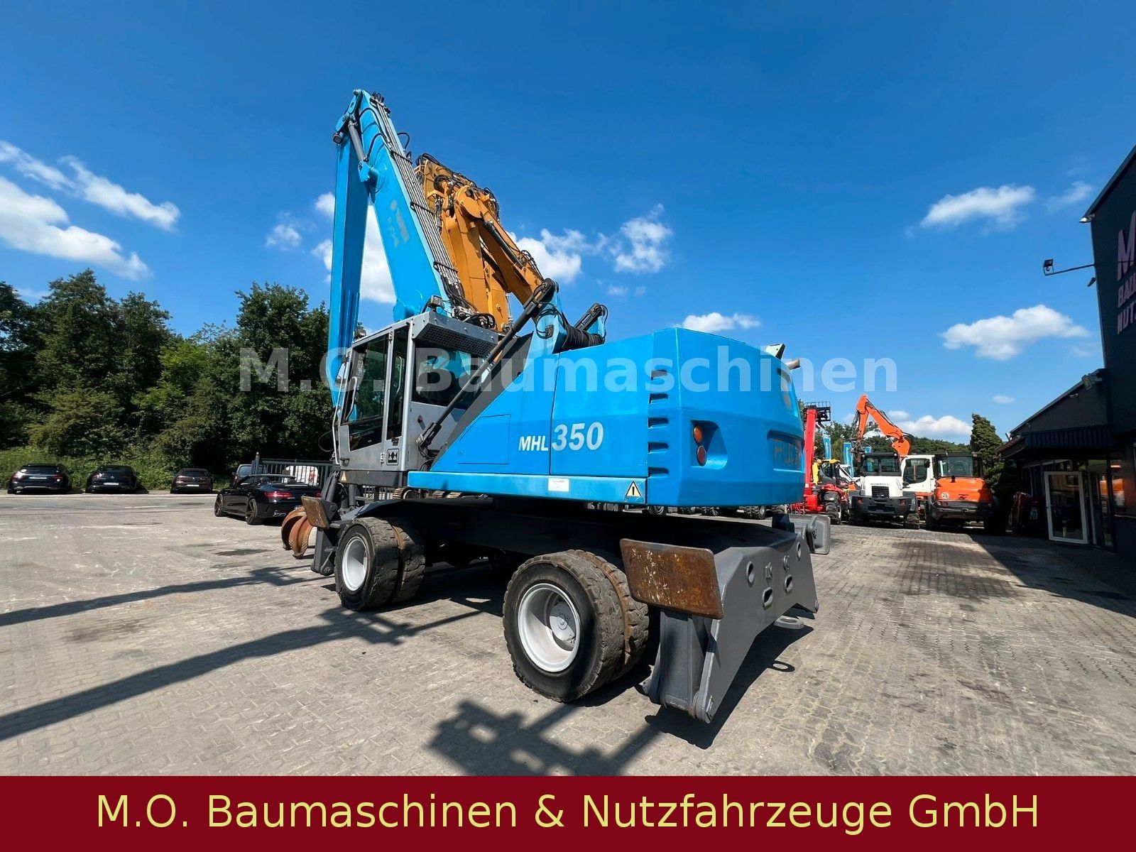 Fahrzeugabbildung Fuchs MHL 350  / AC  /Polypgreifer / ZSA /AC / Hochf.K