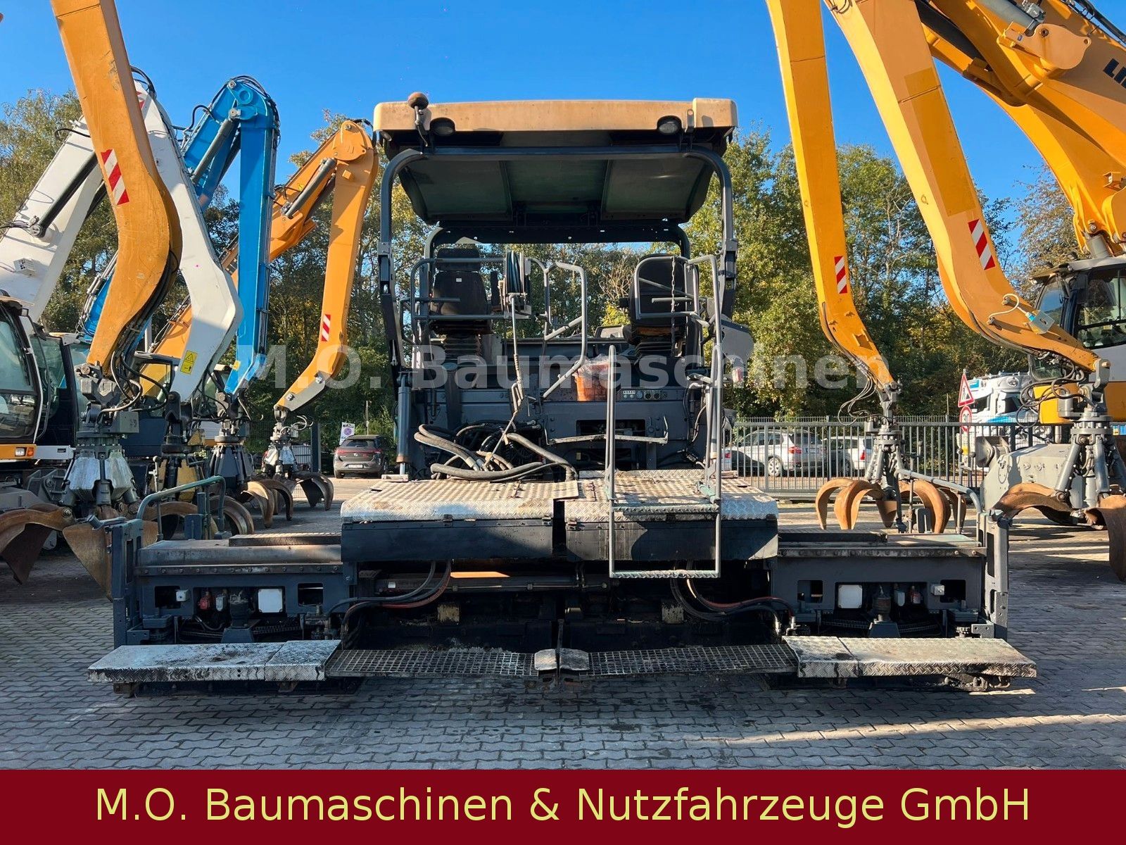 Fahrzeugabbildung Vögele Super 1800-2 / 2x Display / 2x Sensor /2x 50 cm/