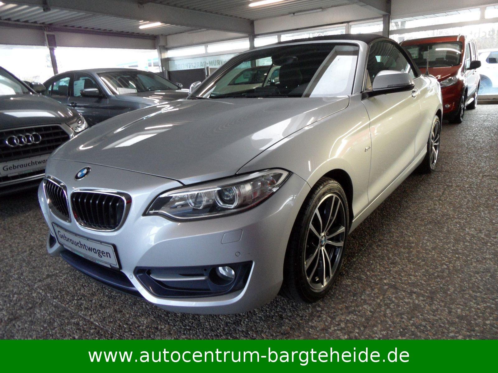 BMW 218 i Cabrio Aut. Sport Line NAVI+XENON