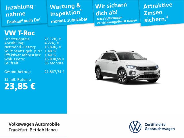 Volkswagen T-Roc GOAL 1.0 TSI 6-Gang LED SHZ ACC APP