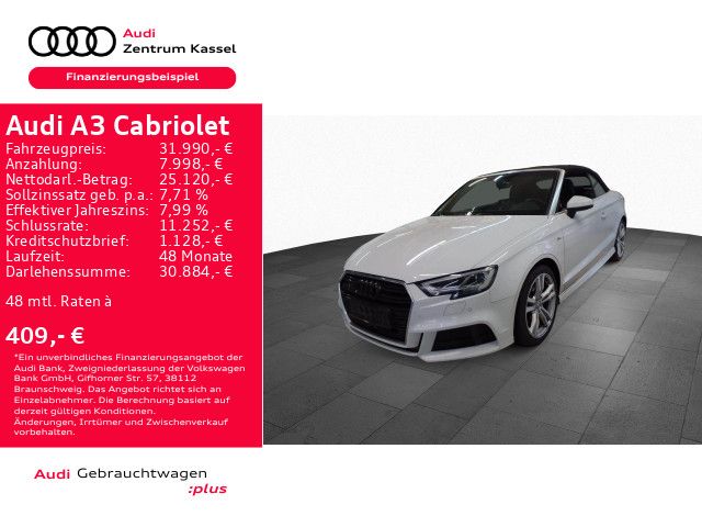 Audi A3 Cabriolet 40 TFSI qu. LED Navi PDC+ Alcantara