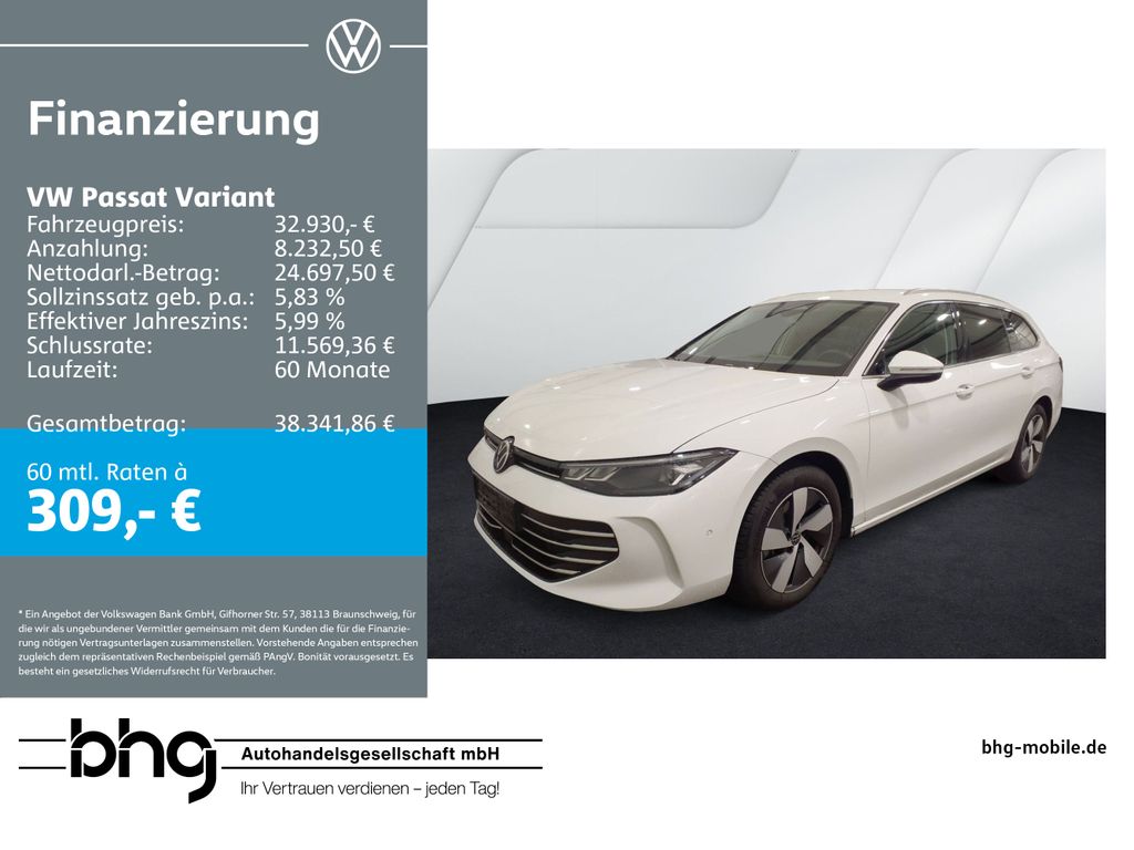 Passat Variant 1.5 eTSI DSG Business AHK Massage