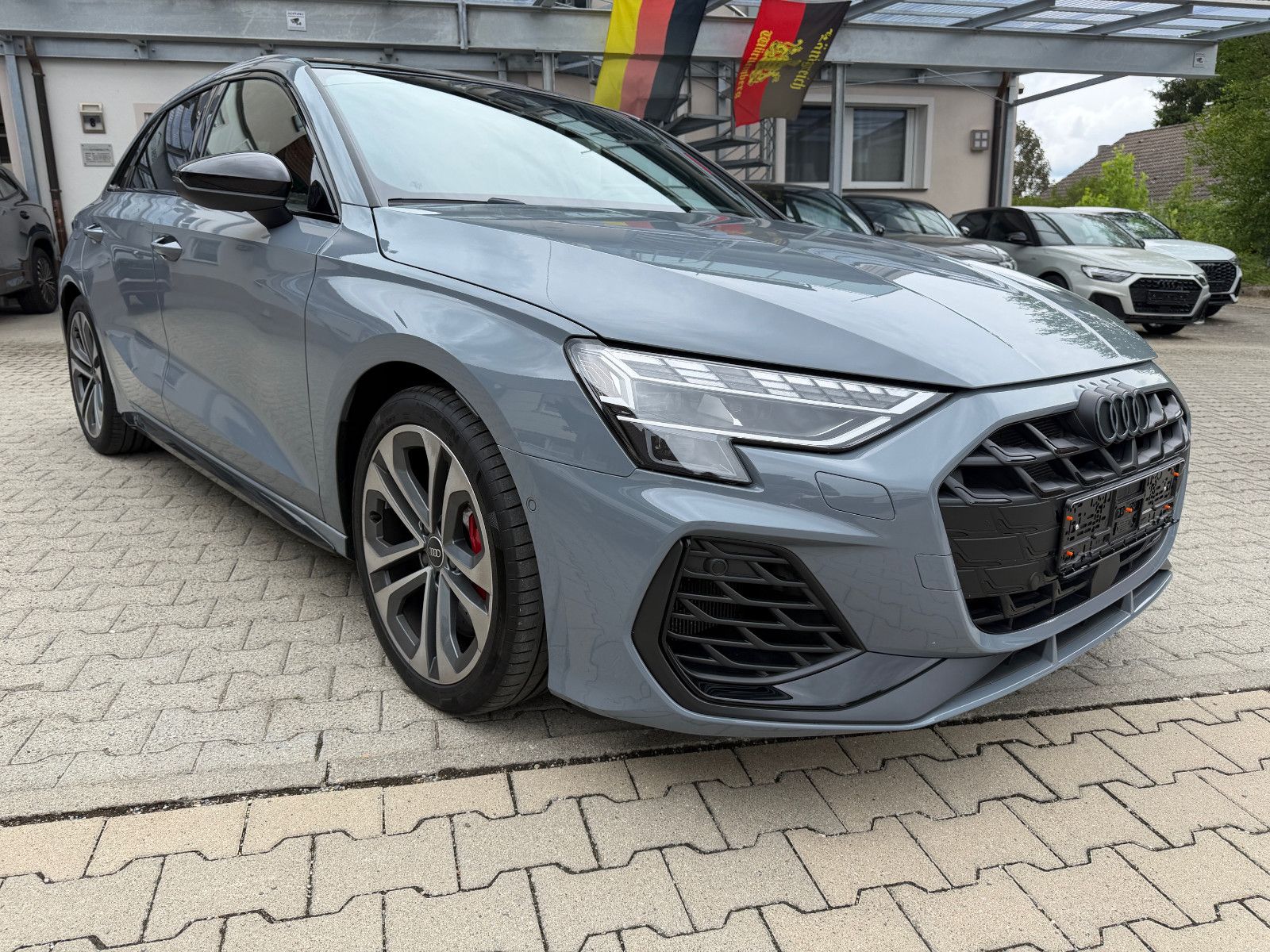 AUDI S3 Sportback quattro, PORSCHE ARKTIKGRAU