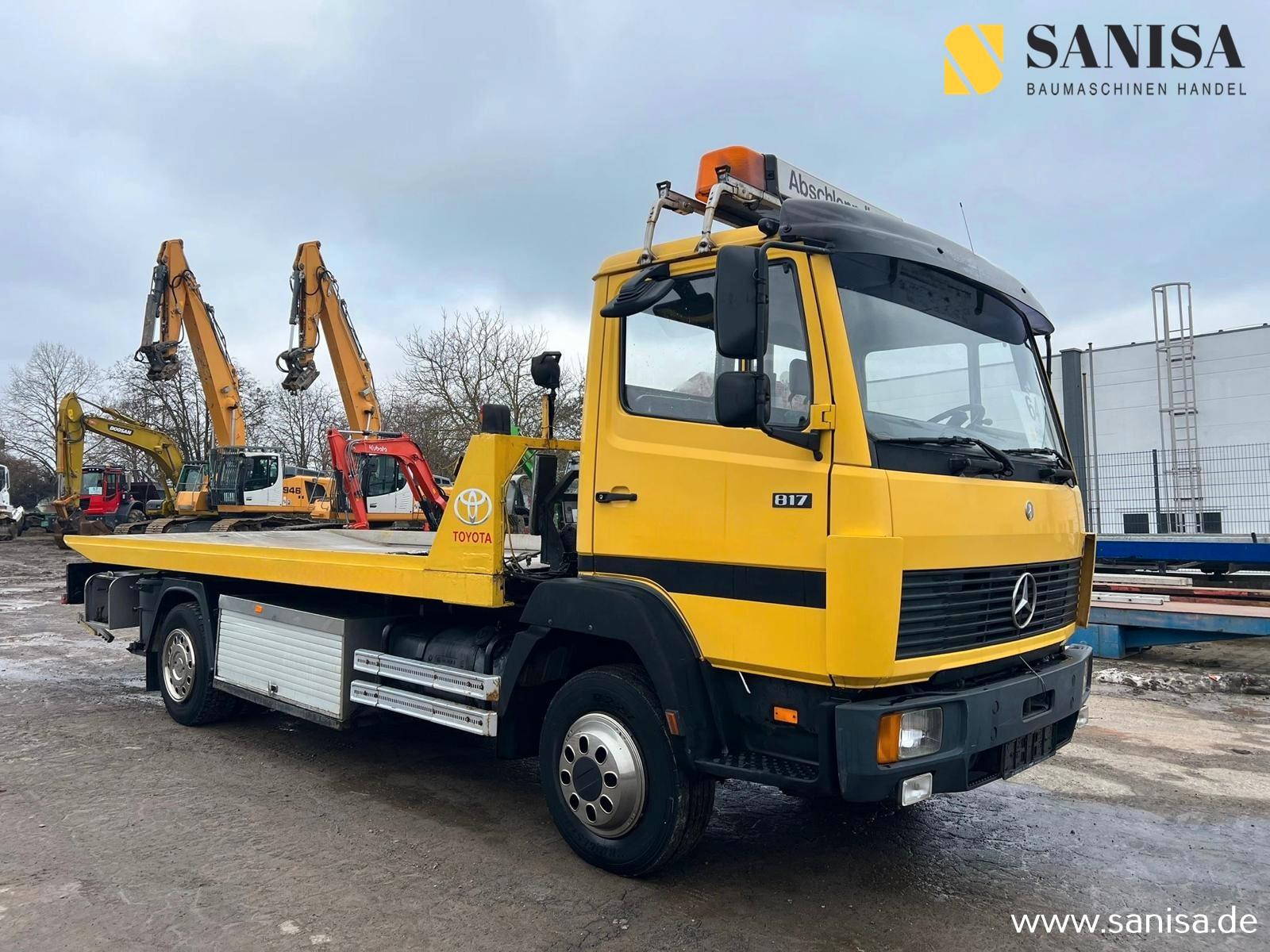 Mercedes-Benz 817 L/Schiebeplateau/Hubbrille/Seilwinde