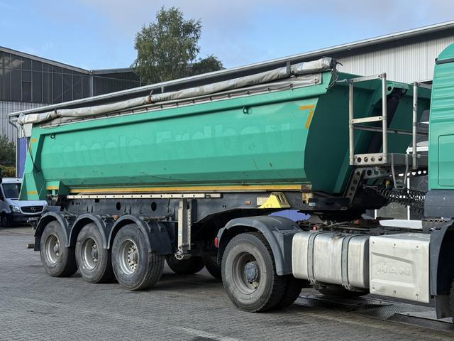 Alt producător Meiller MEILLER KISA3 Kippauflieger 3 Achs Rollprelată