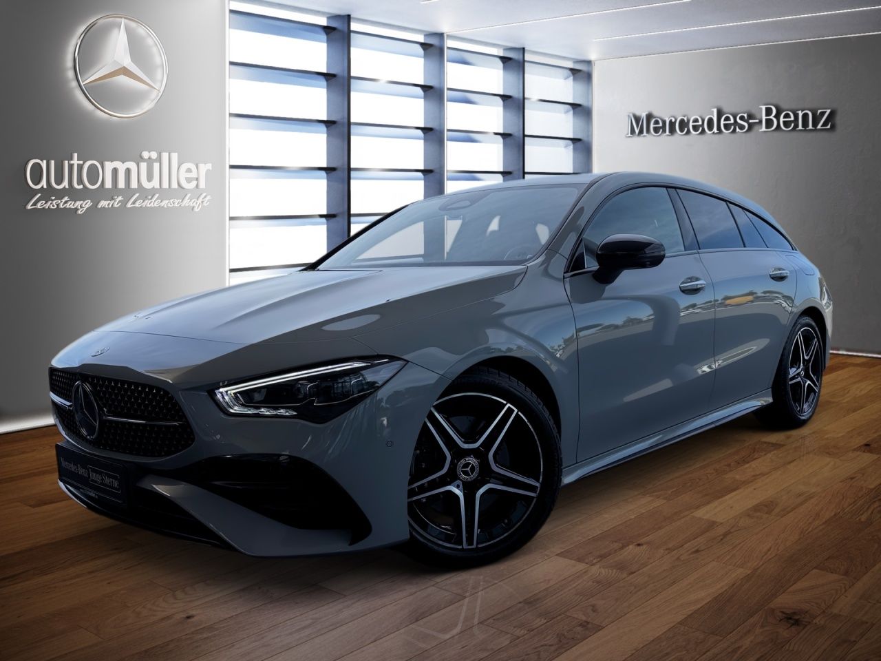 Fahrzeugabbildung Mercedes-Benz CLA 200 SB AMG+AHK+NIGH+MULTIB+360+DIST+KEYL+LHZ