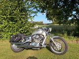 Honda VT 1100 C, Vans & Hines Auspuffanlage, kernig - HONDA CHOPPER VT 1100 C