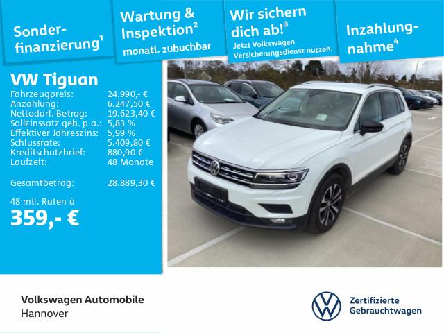 Volkswagen Tiguan 2.0 TDI DSG IQ.DRIVE Navi AHK Kamera HUD