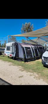 Hobby Deluxe 495 tüv neu/100km/h.klima/mover viel neu - Hobby Wohnwagen 2000