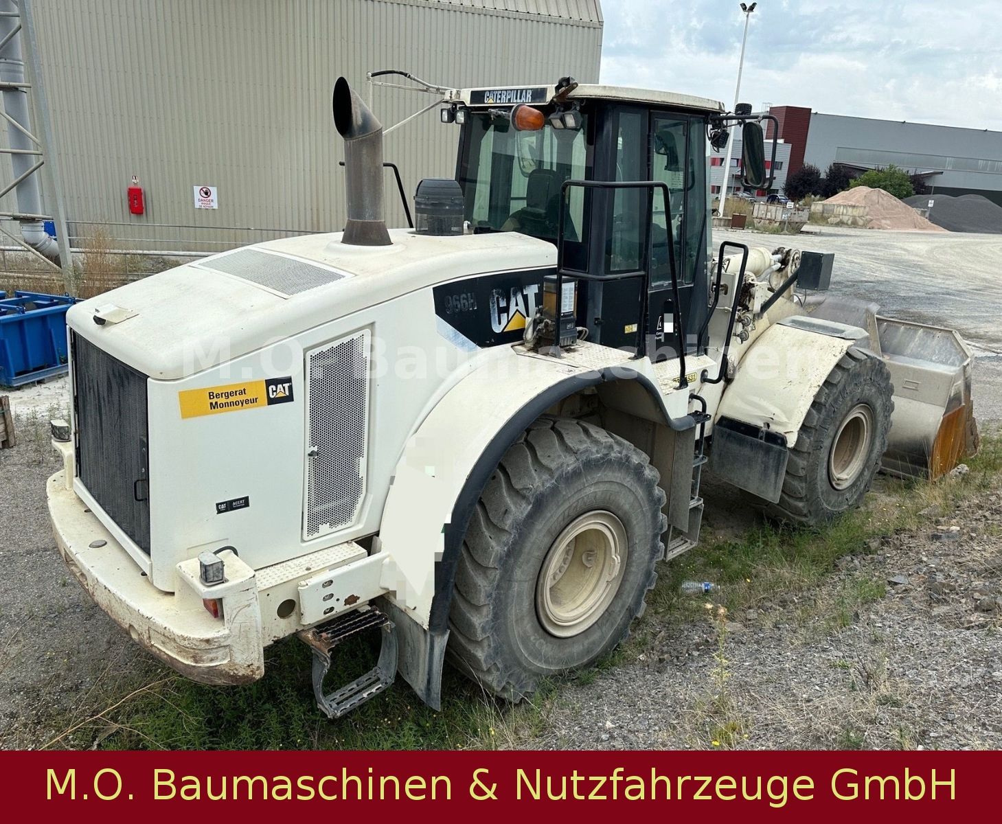 Fahrzeugabbildung CAT 966 H / AC / ZSA / Waage / Half Steering