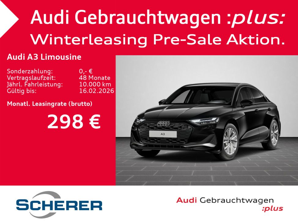 Audi A3 Limousine advanced 30 TFSI *Navi*LED*VC*SHZ*