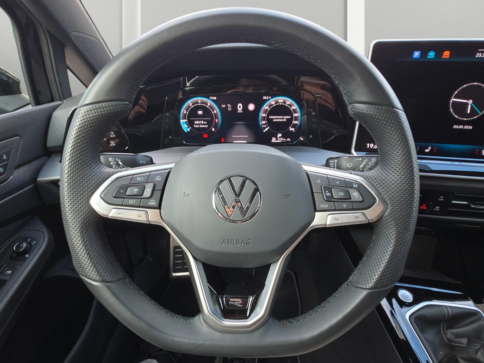 Volkswagen Golf VIII Lim.1.5TSI R-Line T.Leder Navi RFK ACC, миниатюра 14