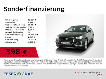 Audi Q2 30 TFSI Advanced Rückfahrkamera/ matrix LED/