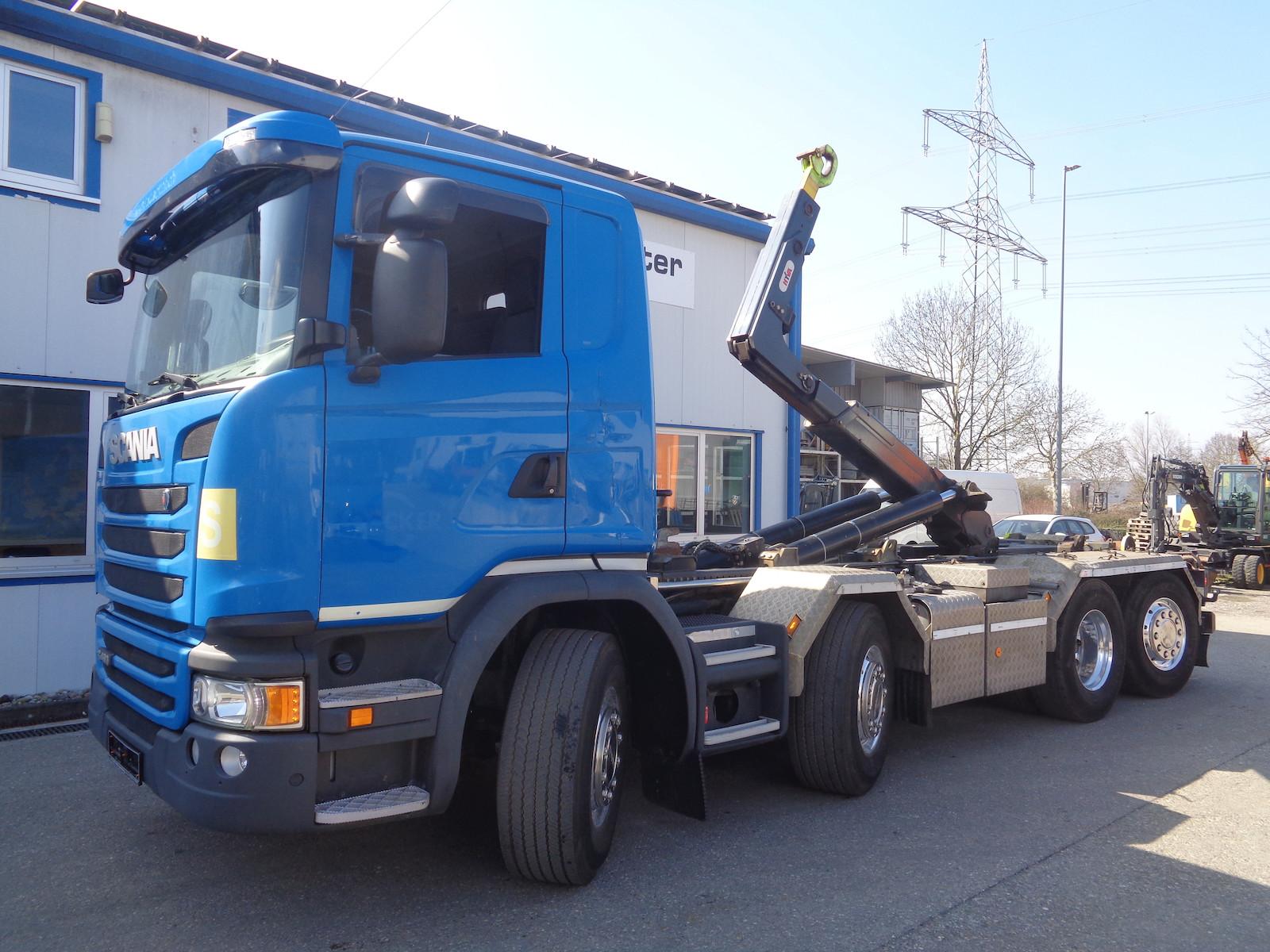 Scania G490 Hyvalift Lenkachse Automatik