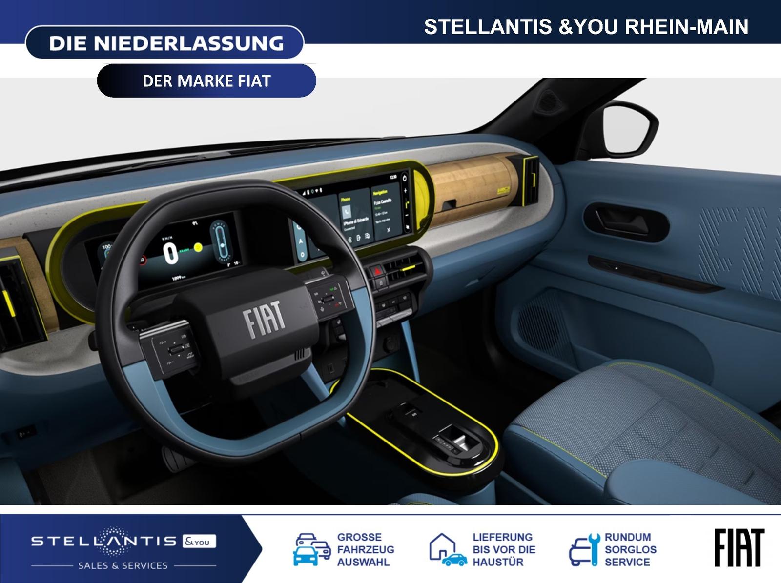 Fiat Grande Panda Elektro La Prima Navi Winterpaket