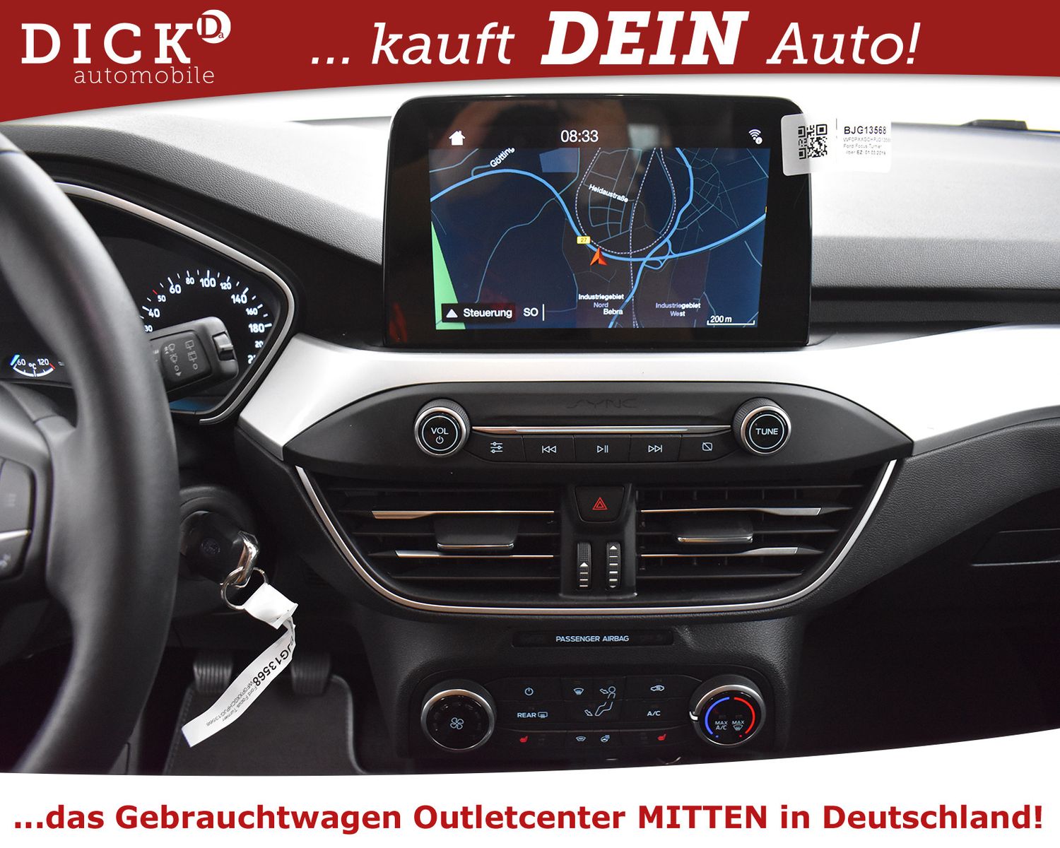 FORD Focus Tur 1.0 EB C&C NAVI+KAMER+SHZ+TEMP+DAB+PDC - Image 15