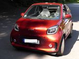 Smart EQ fortwo Cabrio mit Vollausstattung - Smart ForTwo: Rot, Leder