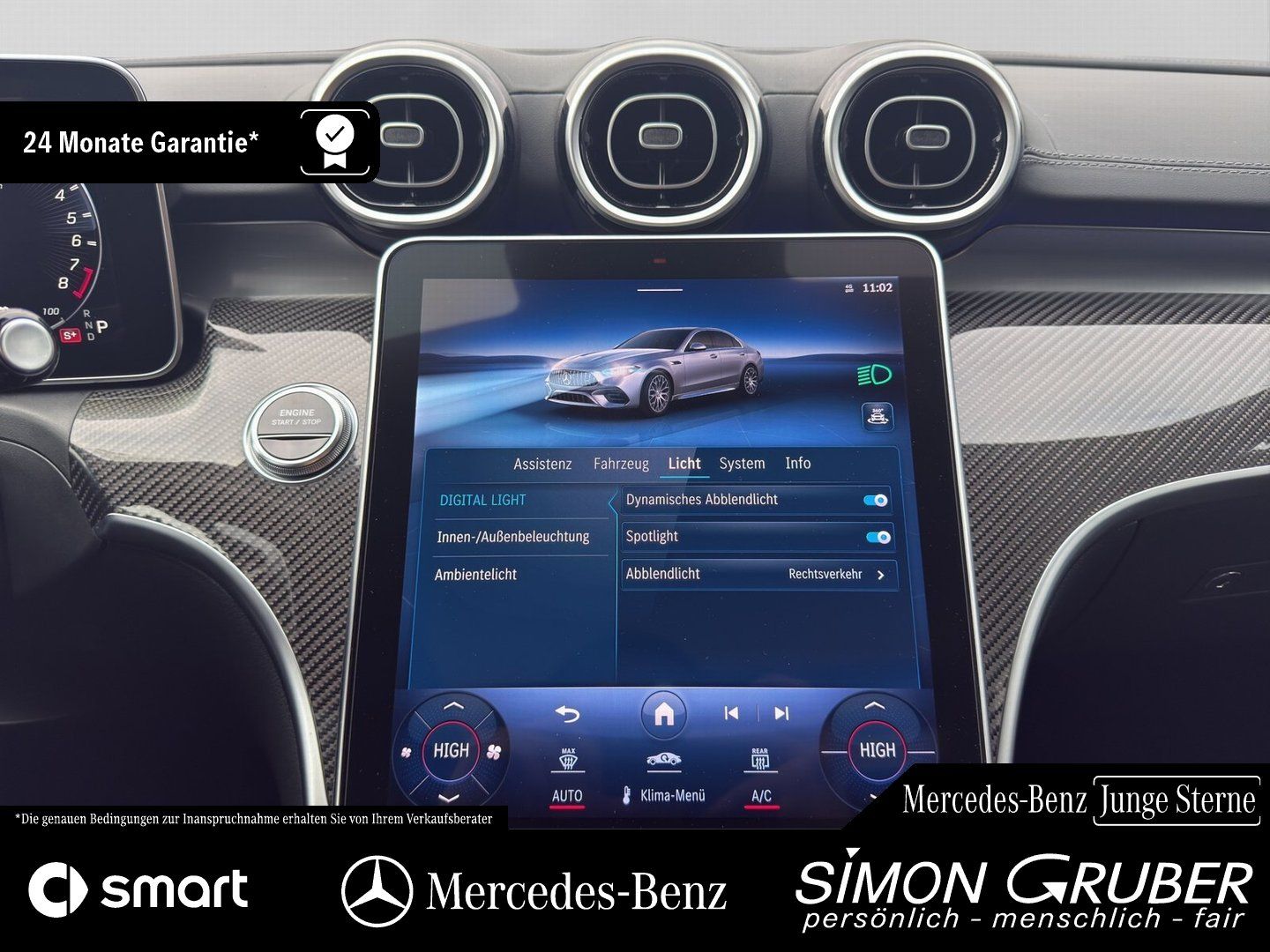 Fahrzeugabbildung Mercedes-Benz C 63 SE Perfo AMG Night Drivers Pano 360 Burm