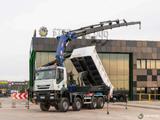 Iveco  TRAKKER 450 8x8 PM 85SP Crane Kipper Tipper - Iveco Trakker