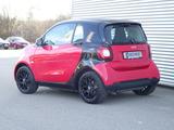 Smart fortwo coupe prime (52kW) Pano.-Dach/Klima/BC/NS - Smart ForTwo mit Benzin-Antrieb: Rot, Leder