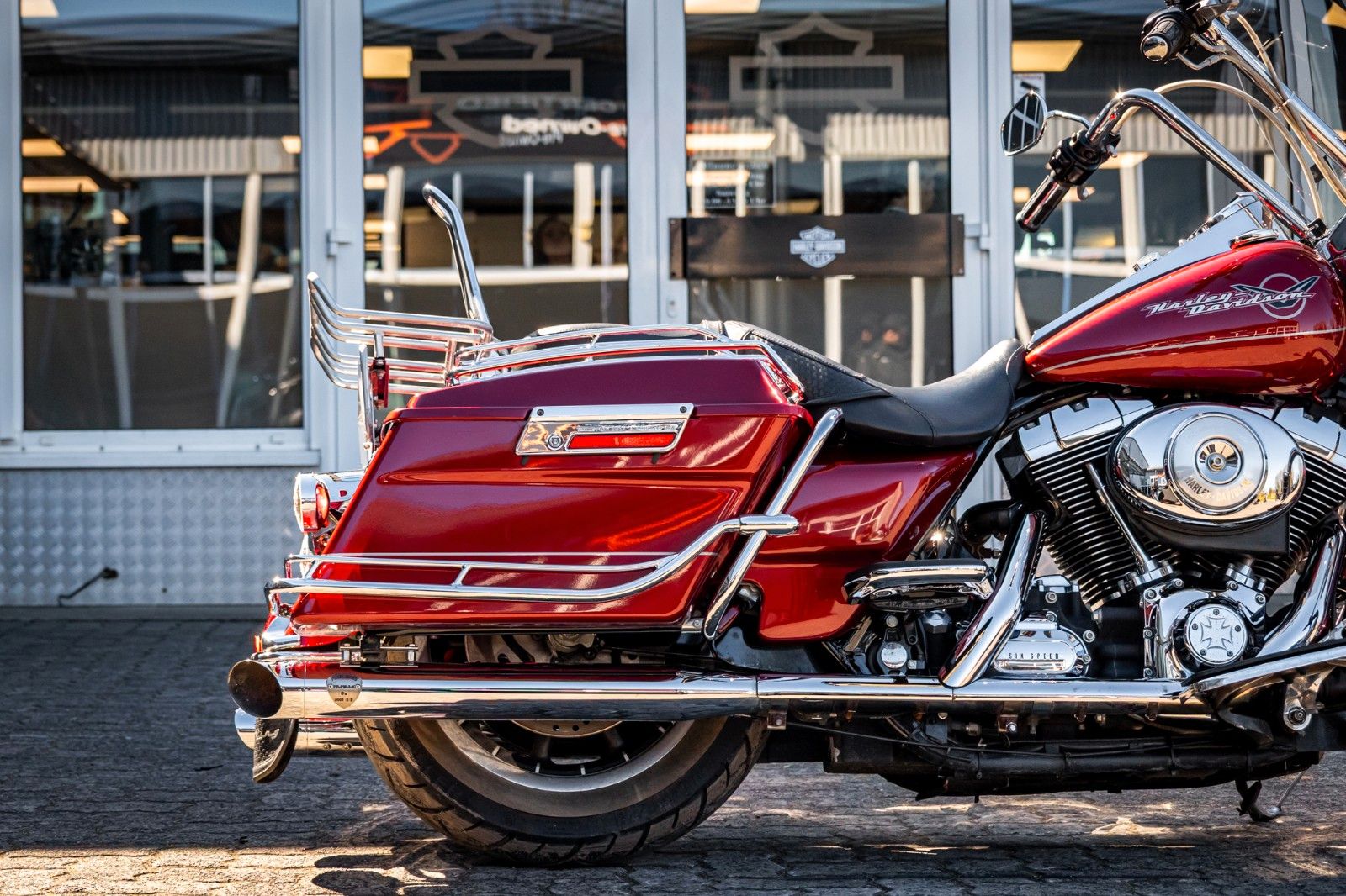 Fahrzeugabbildung Harley-Davidson Road King FLHR - PENZEL - APE -