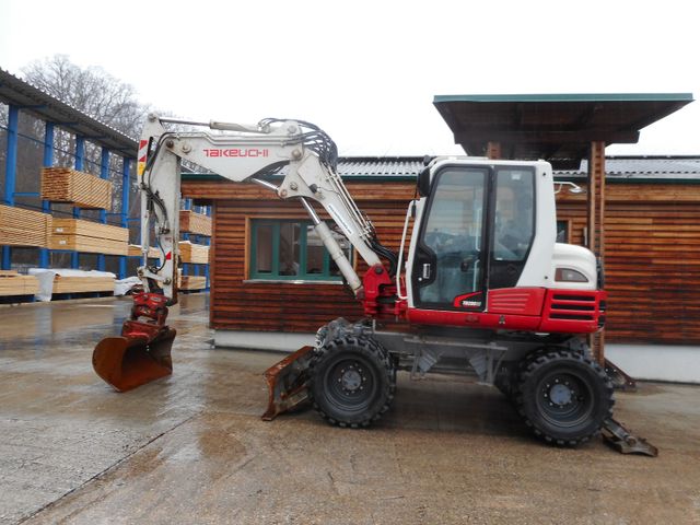 Takeuchi TB 295W mit Vollausstattung und 3 Löffel