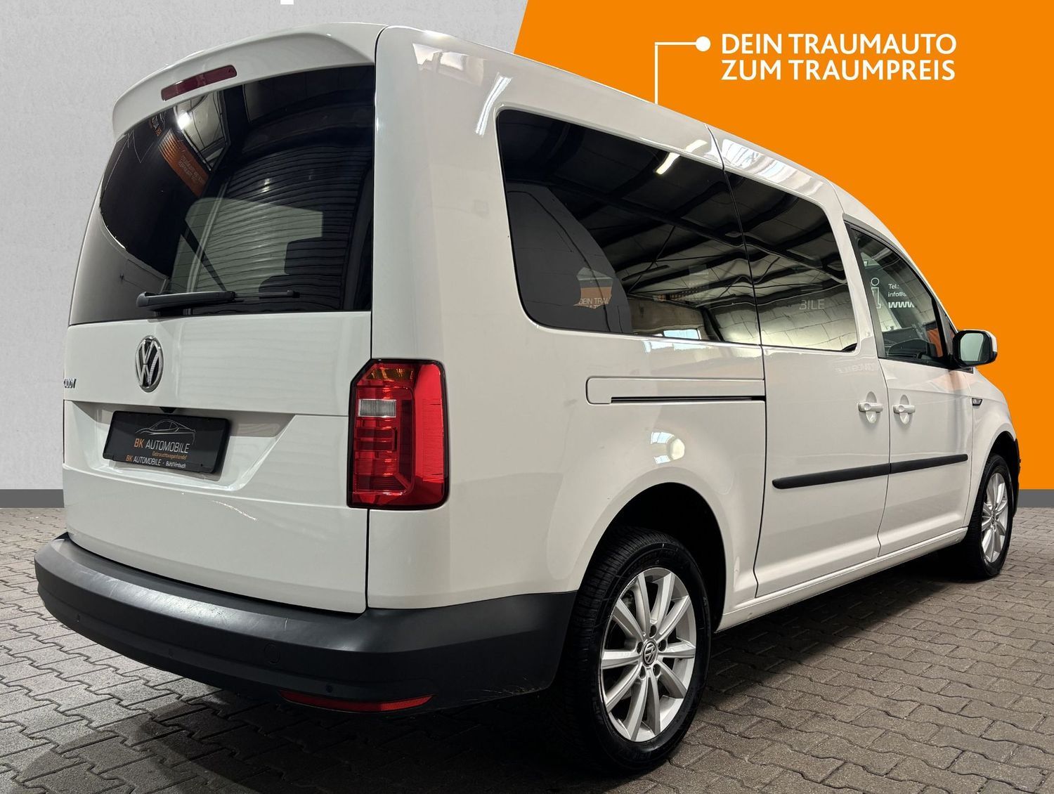 Fahrzeugabbildung Volkswagen Caddy Maxi Kamera#7Sitze#Tempomat#Navi