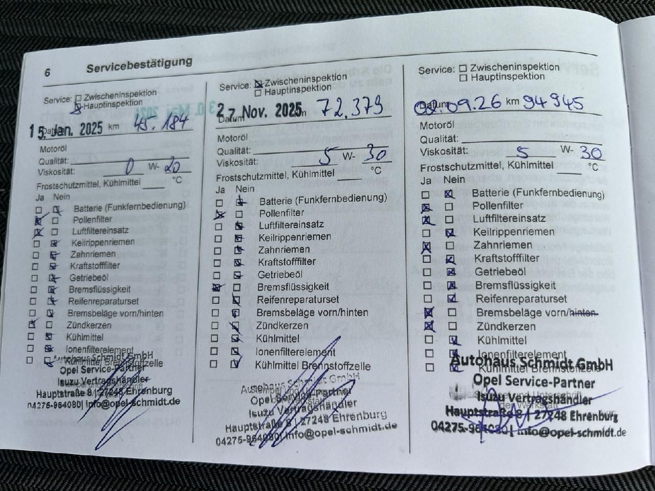 Fahrzeugabbildung Opel Corsa F Basis