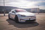 Tesla Model S Plaid | Satin Silver | Yoke | AHK - Tesla Model S: Plaid