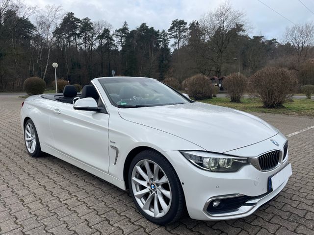 BMW 420d A Cabrio Luxury Line*LED*DAB*Leder*Cam*H&K