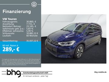 Volkswagen Leasingangebot: Volkswagen Touran 1.5 TSI OPF DSG GOAL 7Sitzer AHK TravelAs