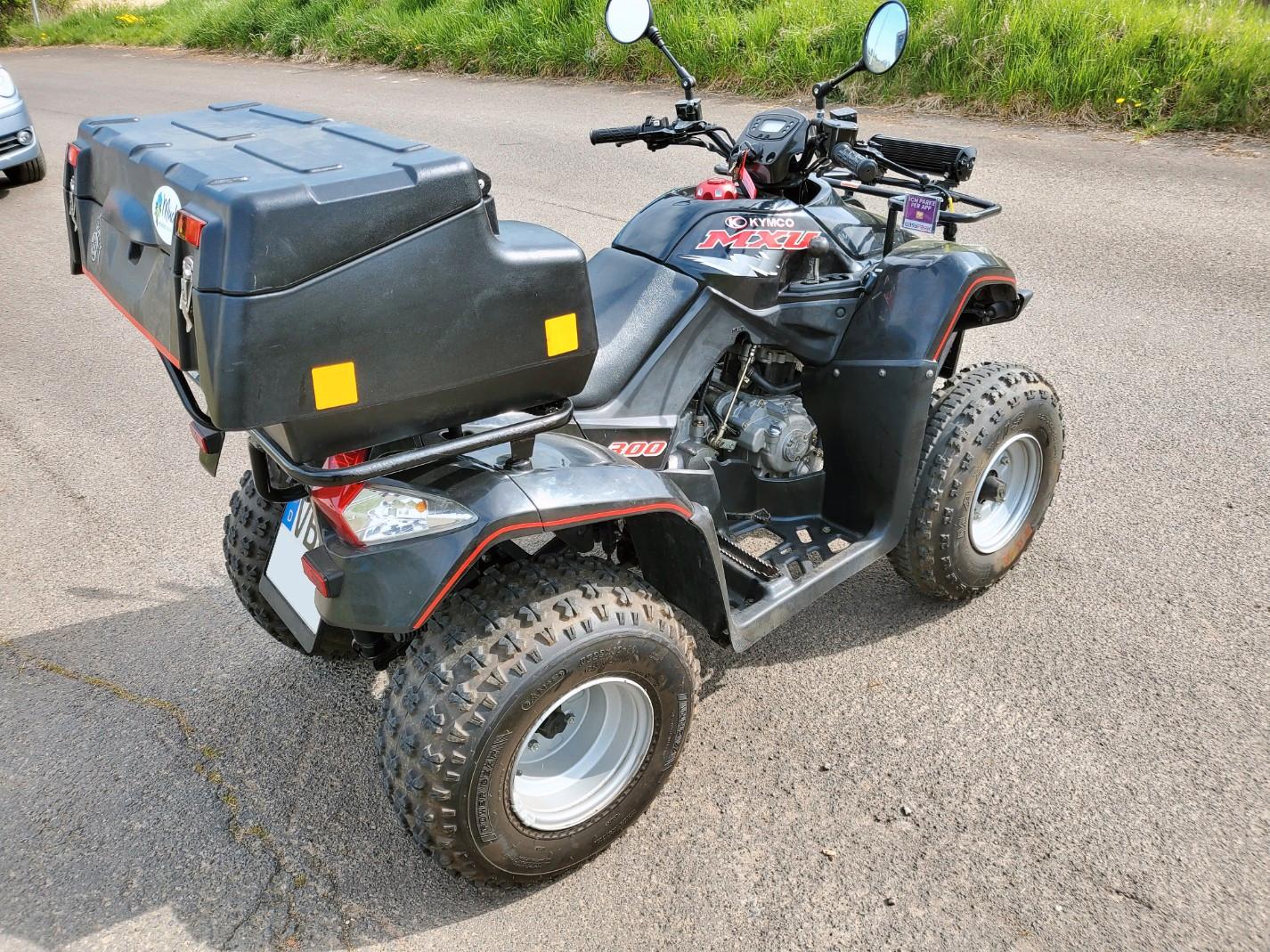 Kymco  2009 — rear view