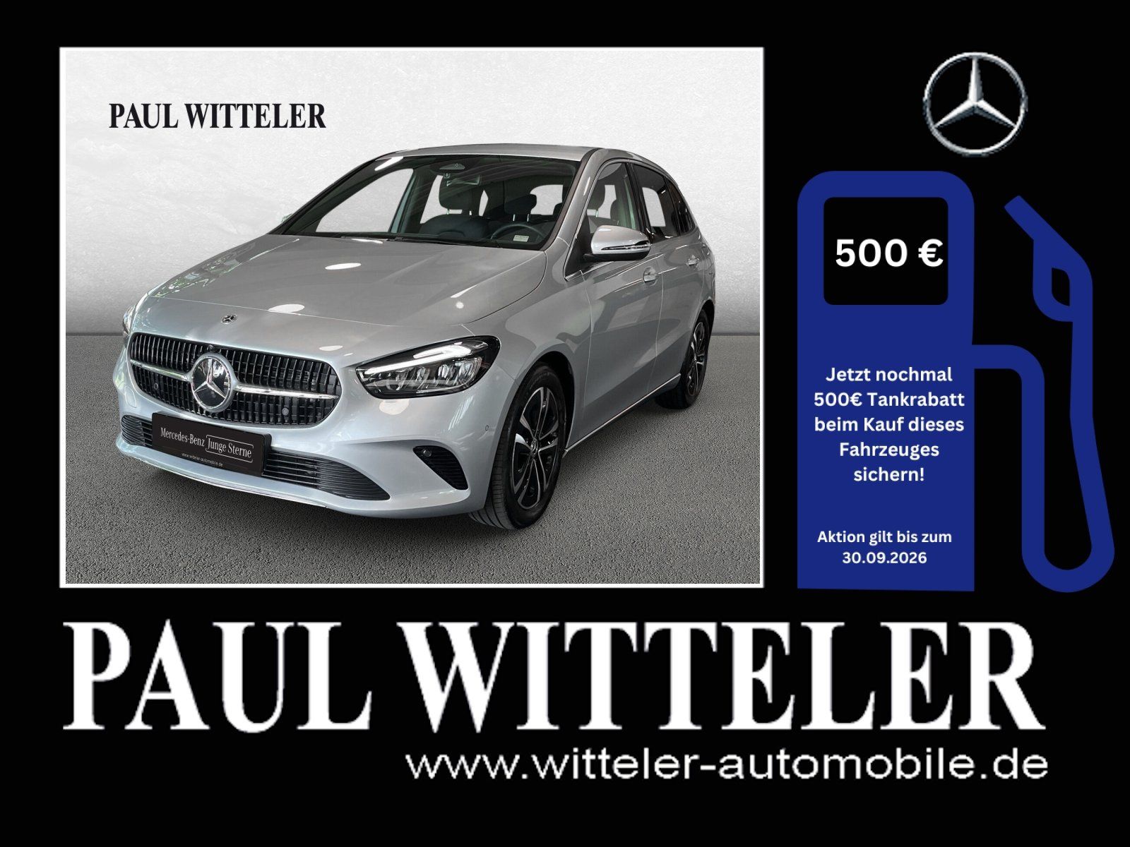 Mercedes-Benz B 200 d Progressive LED/AHK/LHZG/Kamera/Winter-P