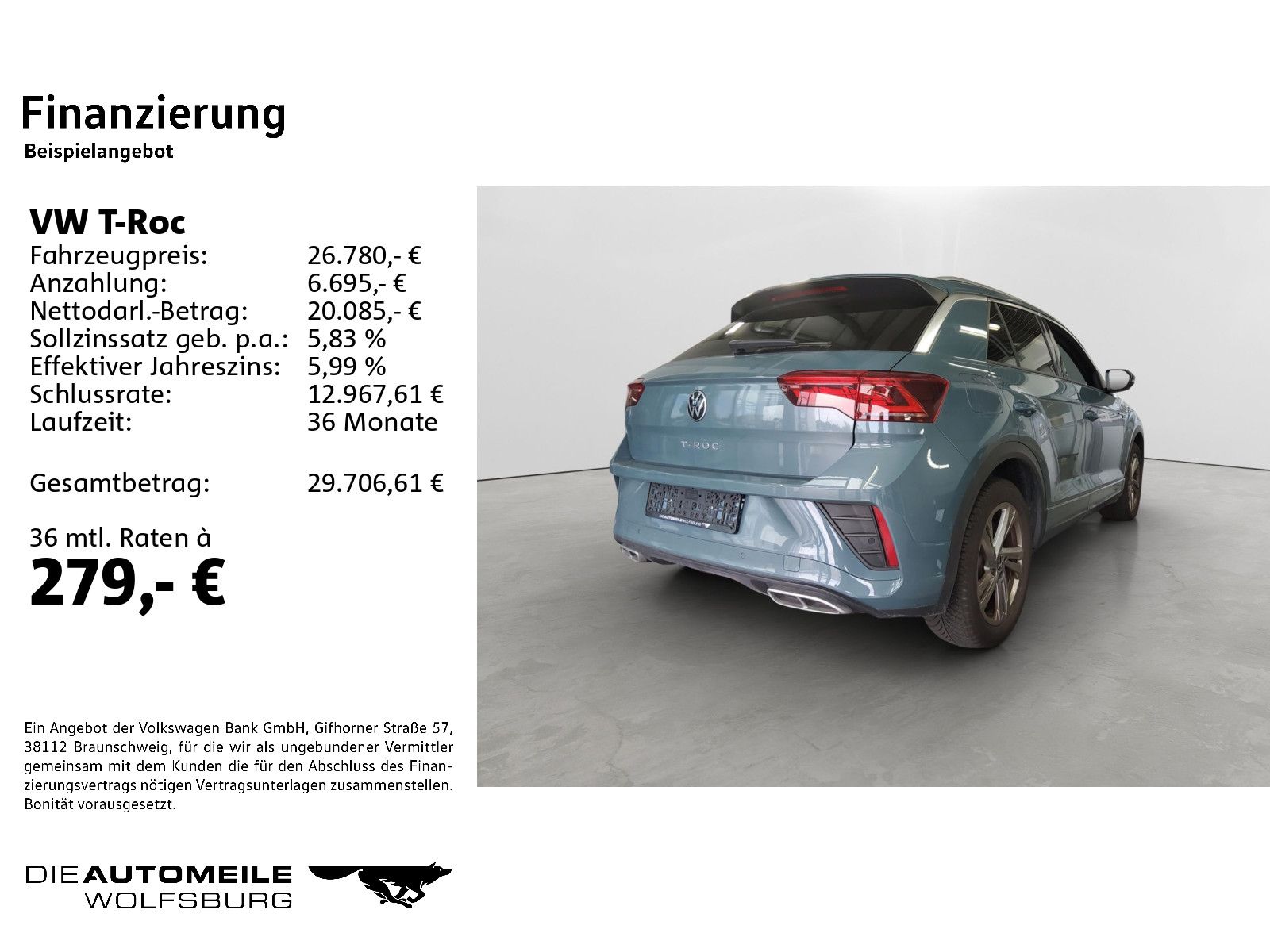 Volkswagen T-Roc 1.5 TSI DSG R-Line Kamera AHK foto 2