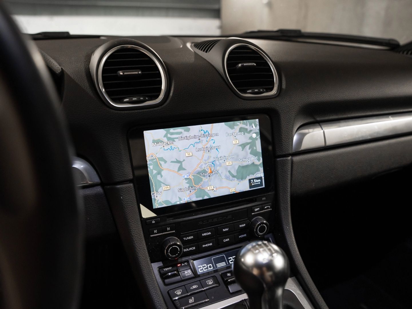 Porsche Cayman Navi Apple CarPlay Rückfahrkamera foto 21
