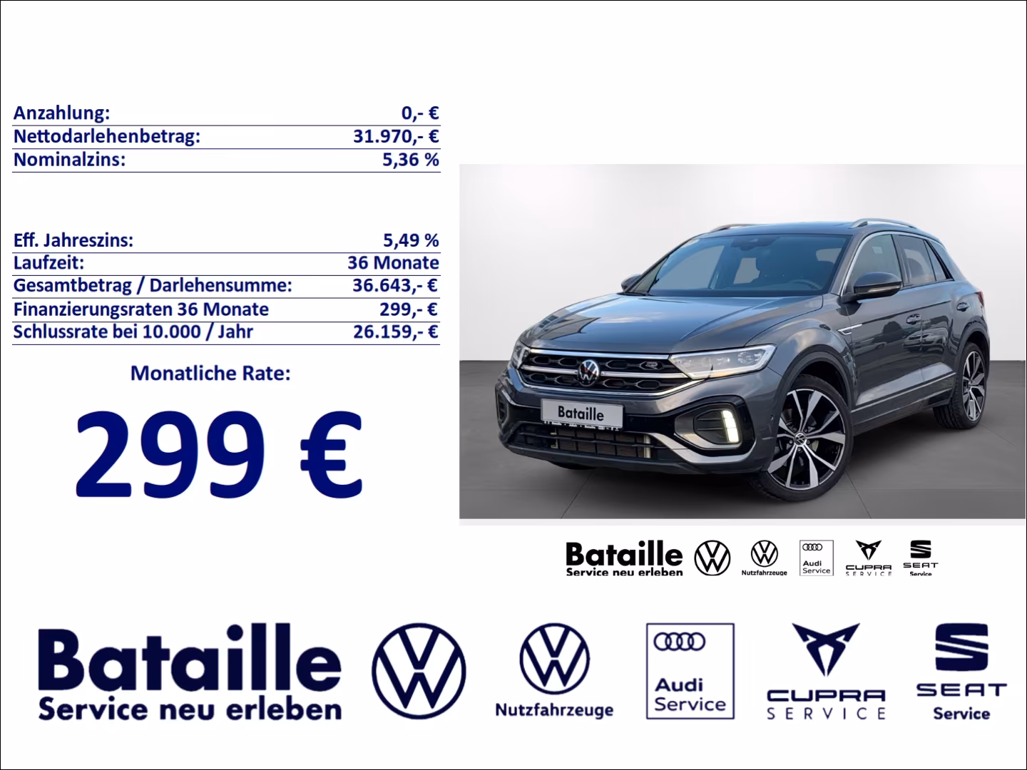 Volkswagen T-Roc 2.0 TSI 4M R-Line Pano Navi Massagesitze
